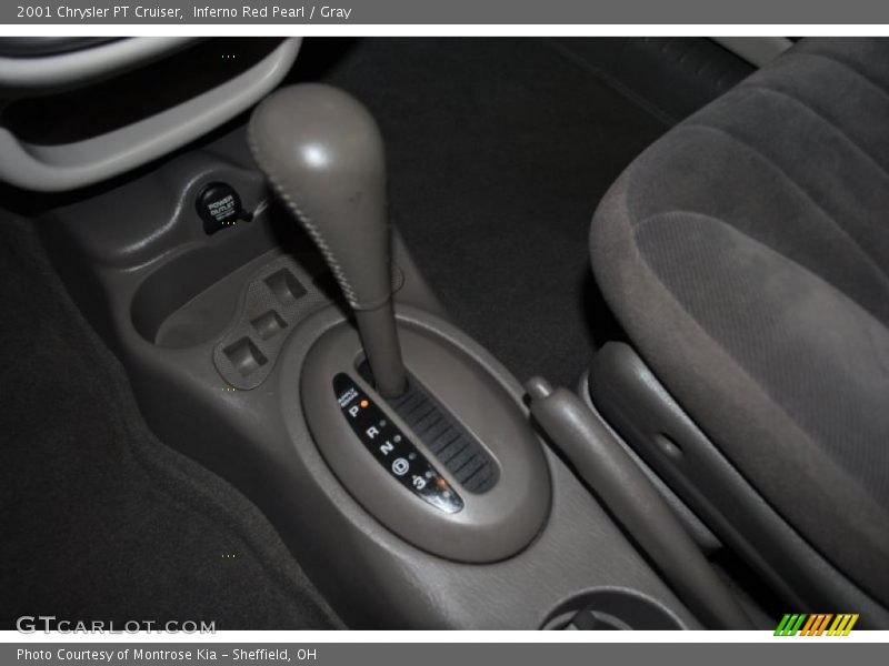 Inferno Red Pearl / Gray 2001 Chrysler PT Cruiser