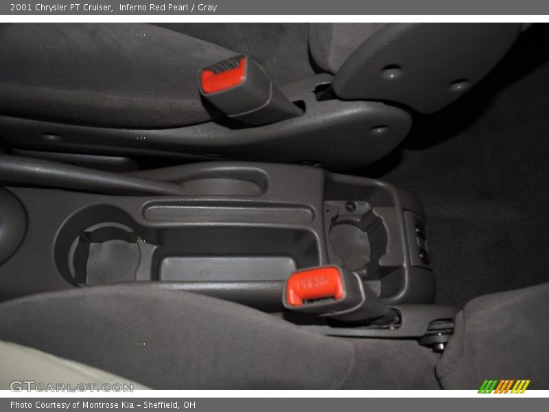 Inferno Red Pearl / Gray 2001 Chrysler PT Cruiser