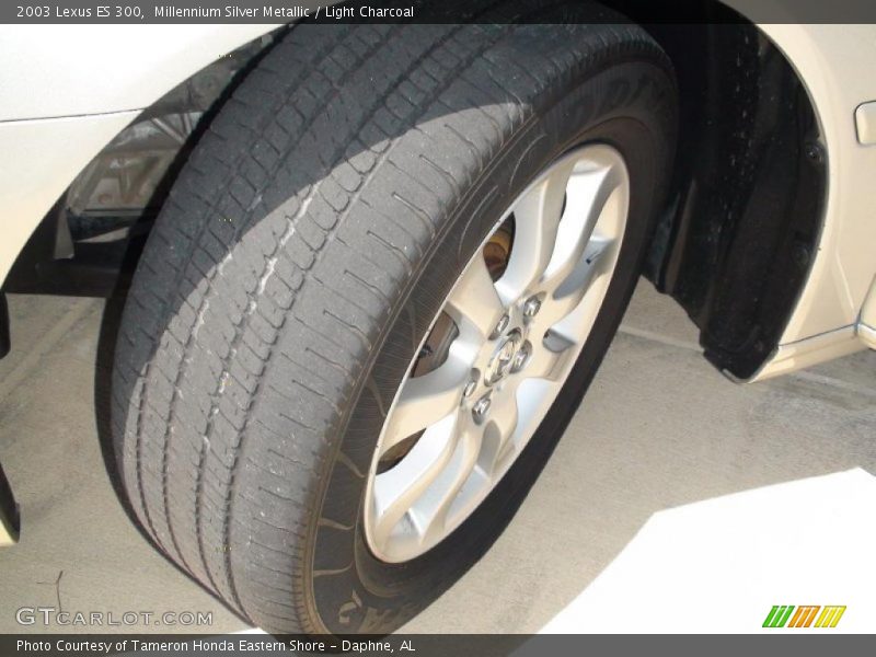 Millennium Silver Metallic / Light Charcoal 2003 Lexus ES 300