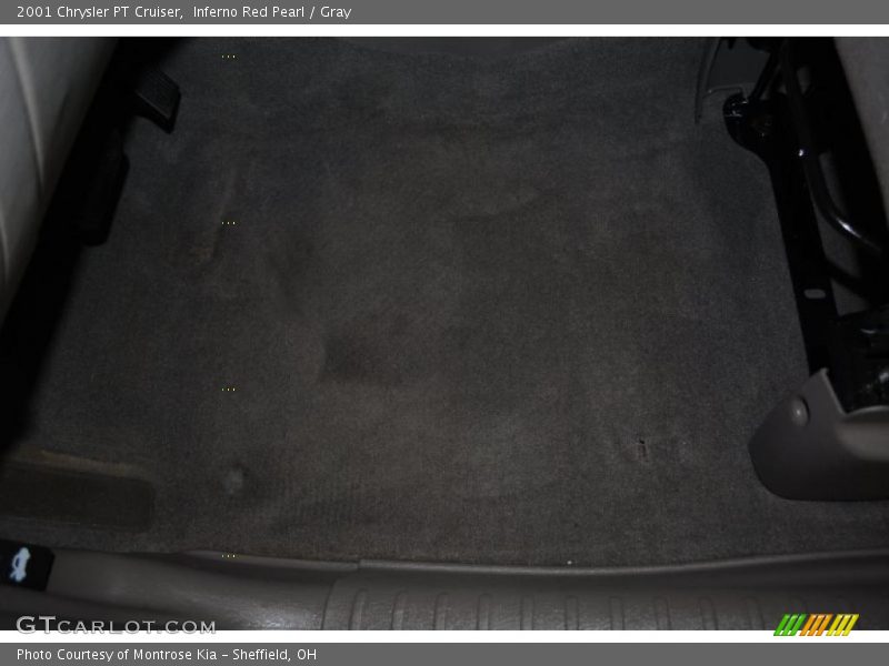 Inferno Red Pearl / Gray 2001 Chrysler PT Cruiser