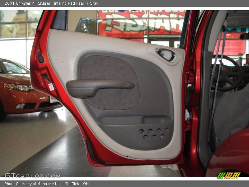 Inferno Red Pearl / Gray 2001 Chrysler PT Cruiser