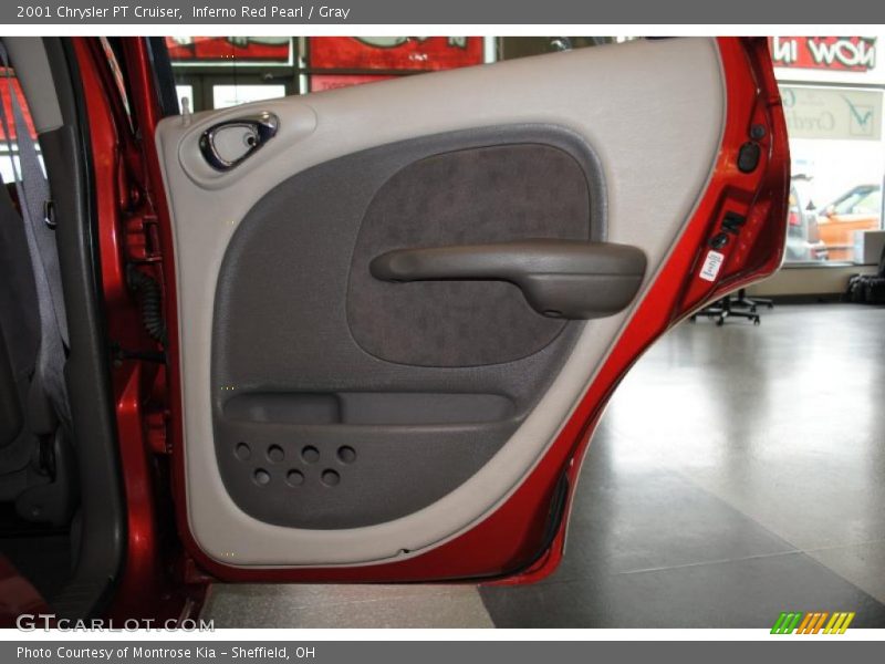 Inferno Red Pearl / Gray 2001 Chrysler PT Cruiser