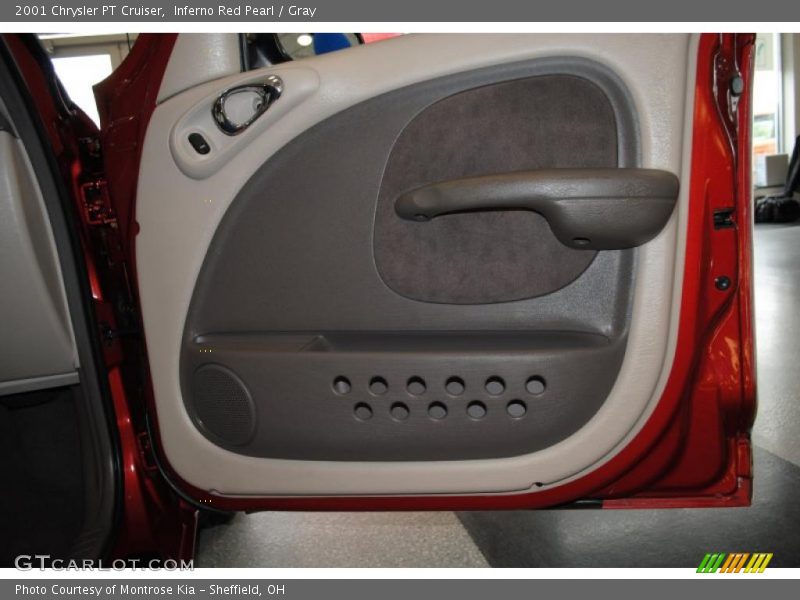 Inferno Red Pearl / Gray 2001 Chrysler PT Cruiser