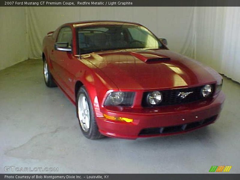 Redfire Metallic / Light Graphite 2007 Ford Mustang GT Premium Coupe