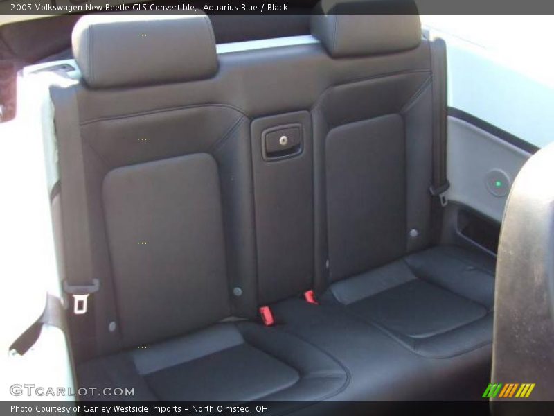 Aquarius Blue / Black 2005 Volkswagen New Beetle GLS Convertible