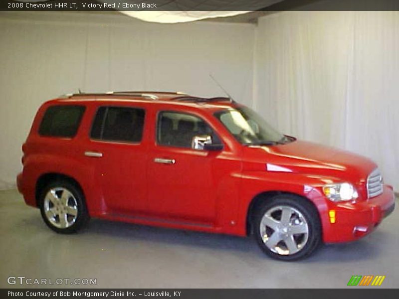 Victory Red / Ebony Black 2008 Chevrolet HHR LT