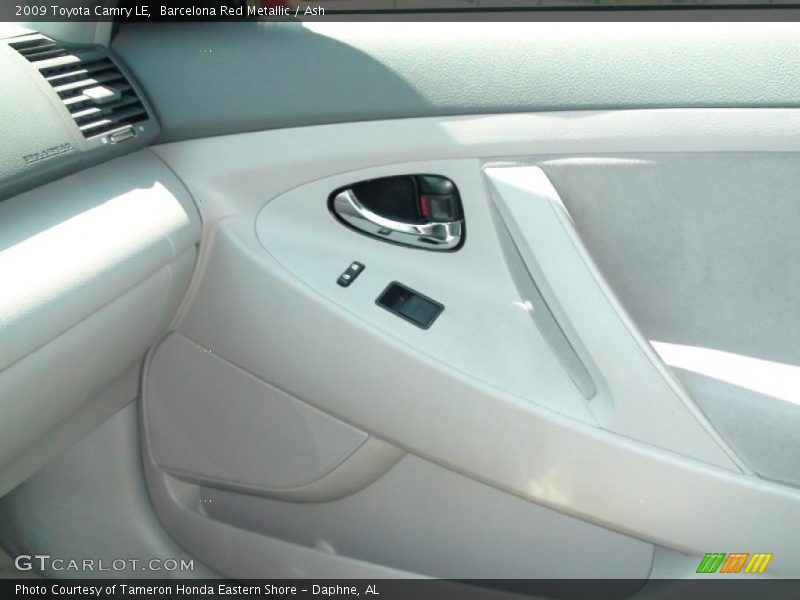 Barcelona Red Metallic / Ash 2009 Toyota Camry LE