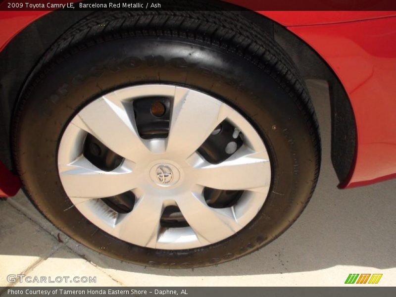 Barcelona Red Metallic / Ash 2009 Toyota Camry LE