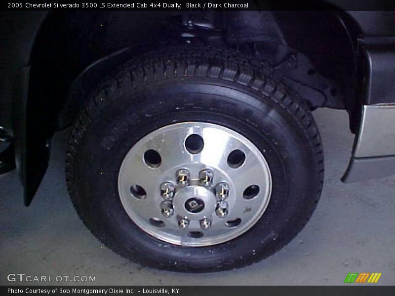 Black / Dark Charcoal 2005 Chevrolet Silverado 3500 LS Extended Cab 4x4 Dually