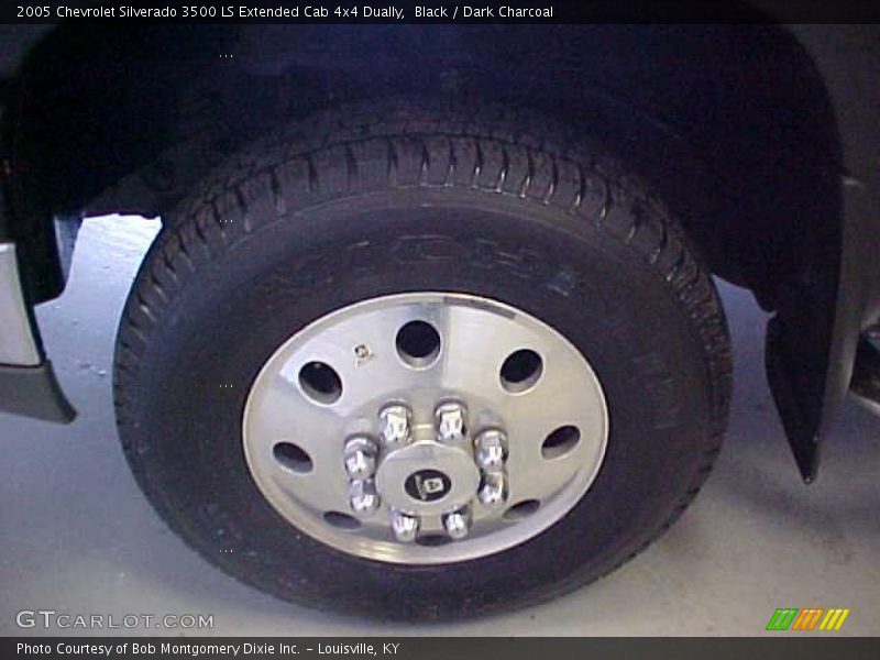 Black / Dark Charcoal 2005 Chevrolet Silverado 3500 LS Extended Cab 4x4 Dually