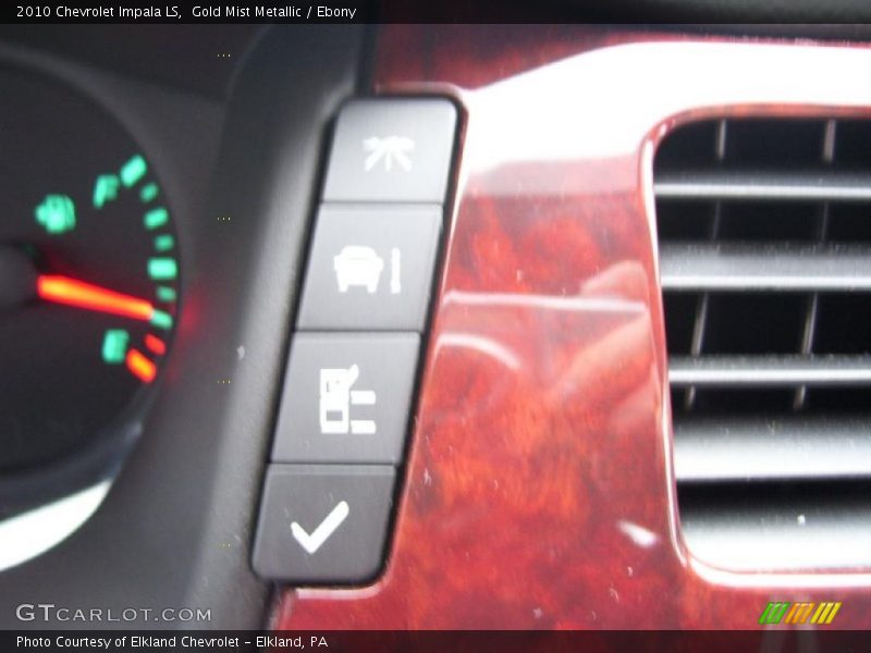 Gold Mist Metallic / Ebony 2010 Chevrolet Impala LS
