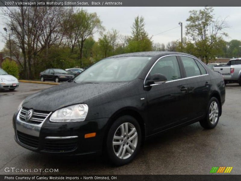Black / Anthracite 2007 Volkswagen Jetta Wolfsburg Edition Sedan