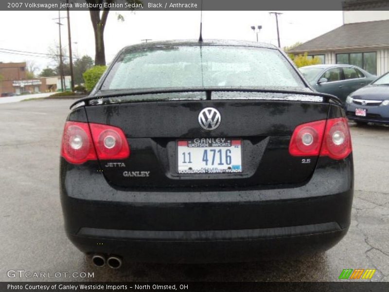 Black / Anthracite 2007 Volkswagen Jetta Wolfsburg Edition Sedan