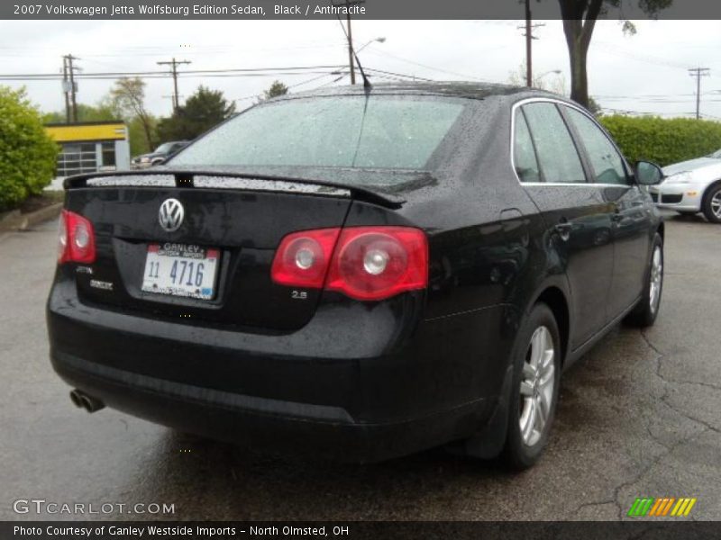 Black / Anthracite 2007 Volkswagen Jetta Wolfsburg Edition Sedan