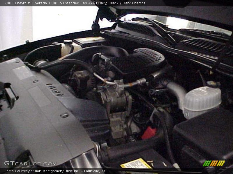 Black / Dark Charcoal 2005 Chevrolet Silverado 3500 LS Extended Cab 4x4 Dually
