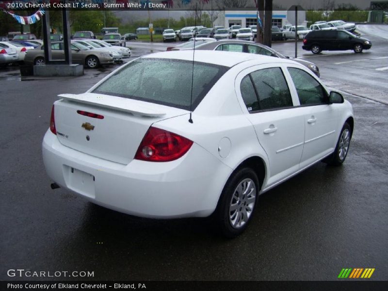 Summit White / Ebony 2010 Chevrolet Cobalt LT Sedan