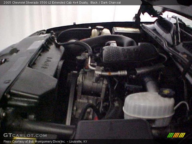 Black / Dark Charcoal 2005 Chevrolet Silverado 3500 LS Extended Cab 4x4 Dually