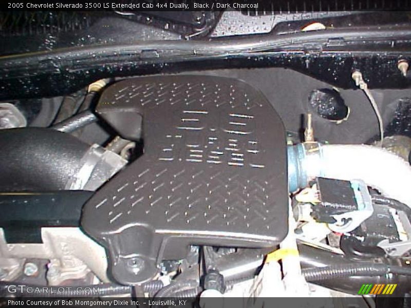 Black / Dark Charcoal 2005 Chevrolet Silverado 3500 LS Extended Cab 4x4 Dually