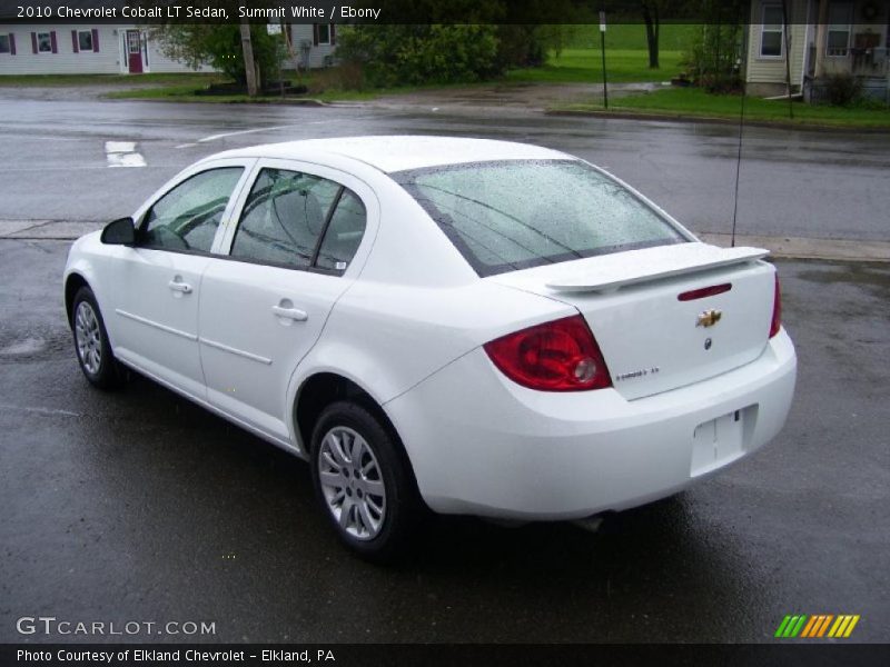 Summit White / Ebony 2010 Chevrolet Cobalt LT Sedan
