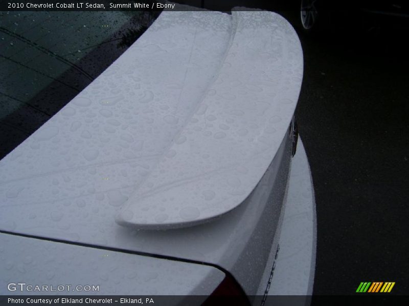 Summit White / Ebony 2010 Chevrolet Cobalt LT Sedan