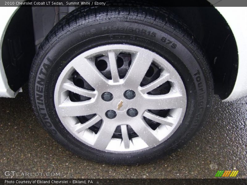 Summit White / Ebony 2010 Chevrolet Cobalt LT Sedan