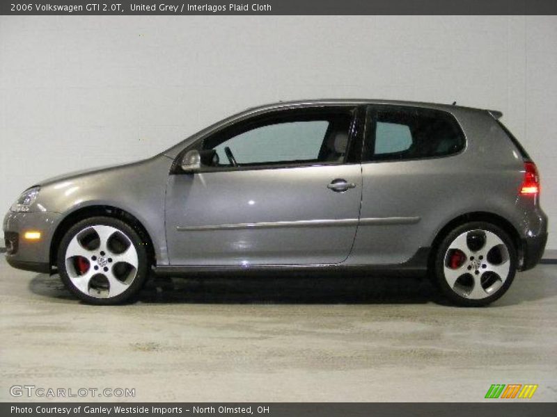 United Grey / Interlagos Plaid Cloth 2006 Volkswagen GTI 2.0T