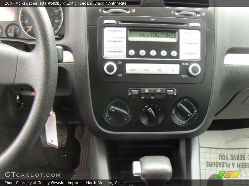 Black / Anthracite 2007 Volkswagen Jetta Wolfsburg Edition Sedan