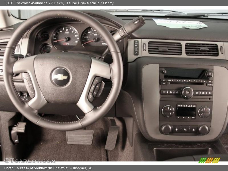 Taupe Gray Metallic / Ebony 2010 Chevrolet Avalanche Z71 4x4