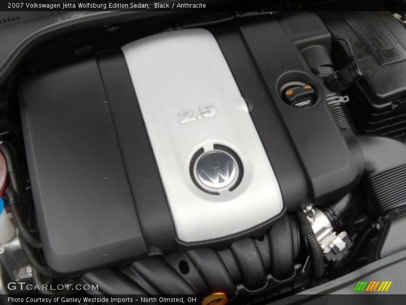 Black / Anthracite 2007 Volkswagen Jetta Wolfsburg Edition Sedan