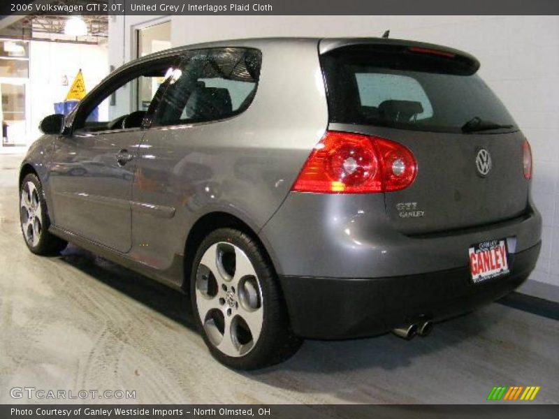 United Grey / Interlagos Plaid Cloth 2006 Volkswagen GTI 2.0T