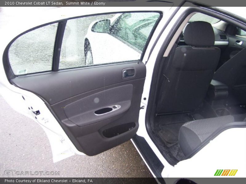 Summit White / Ebony 2010 Chevrolet Cobalt LT Sedan