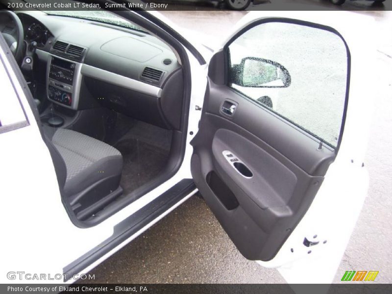 Summit White / Ebony 2010 Chevrolet Cobalt LT Sedan