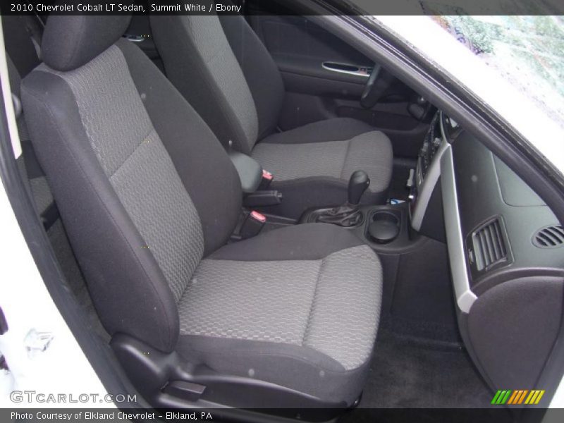 Summit White / Ebony 2010 Chevrolet Cobalt LT Sedan