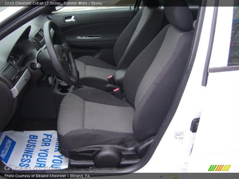 Summit White / Ebony 2010 Chevrolet Cobalt LT Sedan