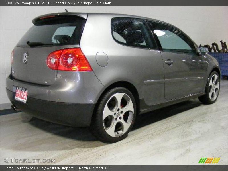 United Grey / Interlagos Plaid Cloth 2006 Volkswagen GTI 2.0T