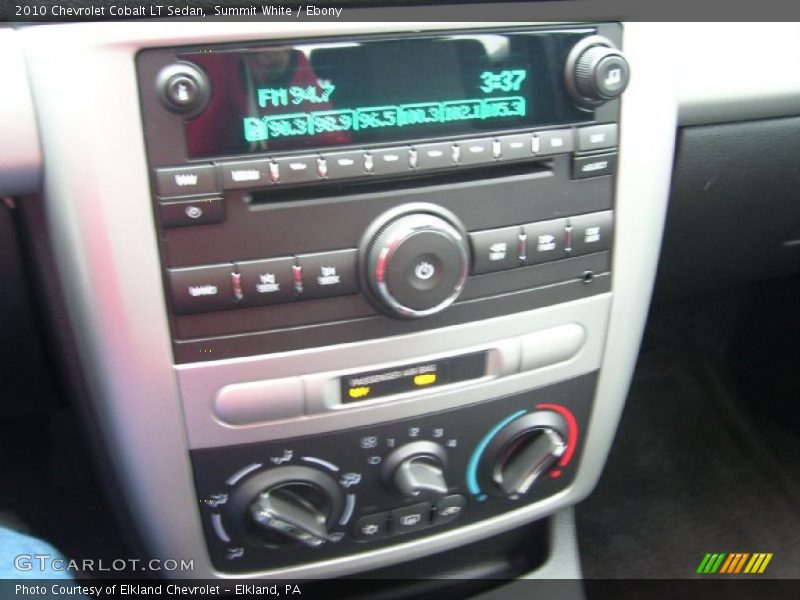 Summit White / Ebony 2010 Chevrolet Cobalt LT Sedan