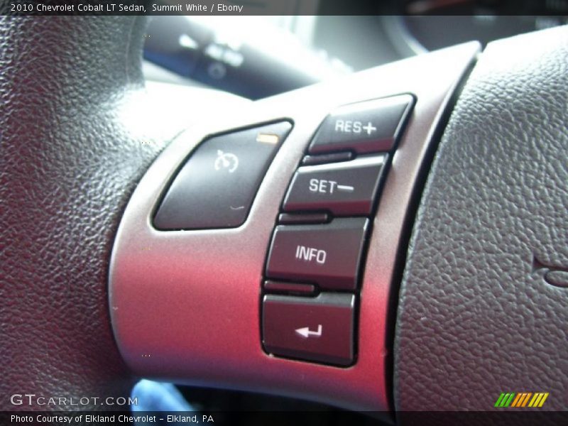 Summit White / Ebony 2010 Chevrolet Cobalt LT Sedan