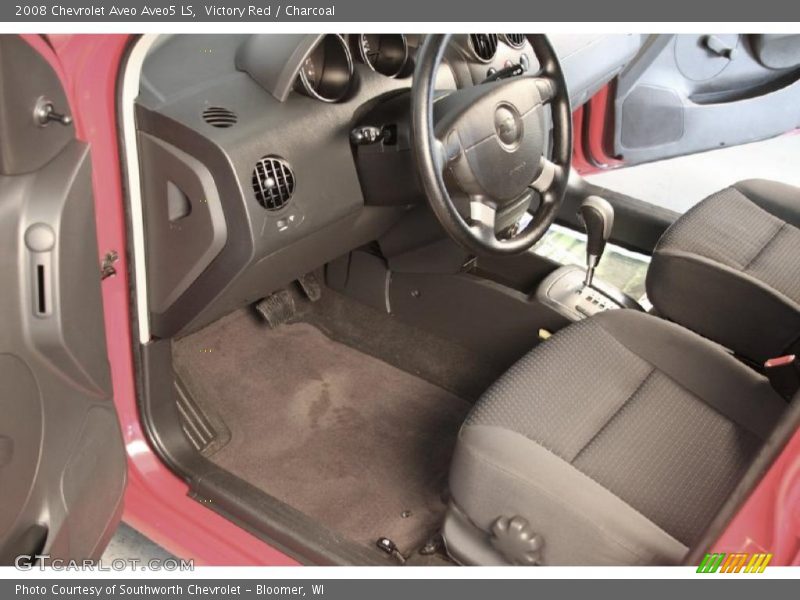 Victory Red / Charcoal 2008 Chevrolet Aveo Aveo5 LS