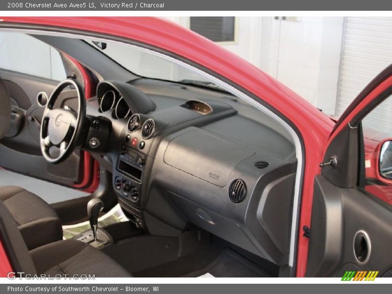 Victory Red / Charcoal 2008 Chevrolet Aveo Aveo5 LS