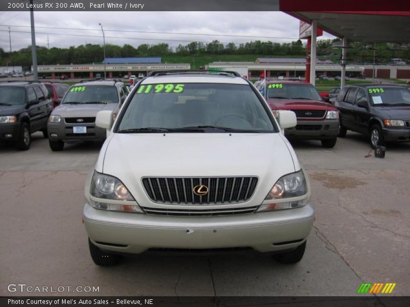 Pearl White / Ivory 2000 Lexus RX 300 AWD