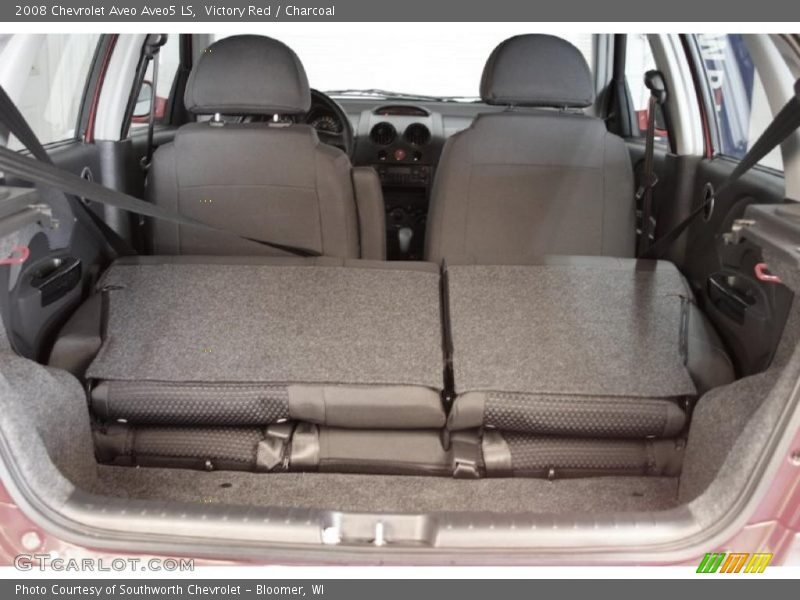 Victory Red / Charcoal 2008 Chevrolet Aveo Aveo5 LS