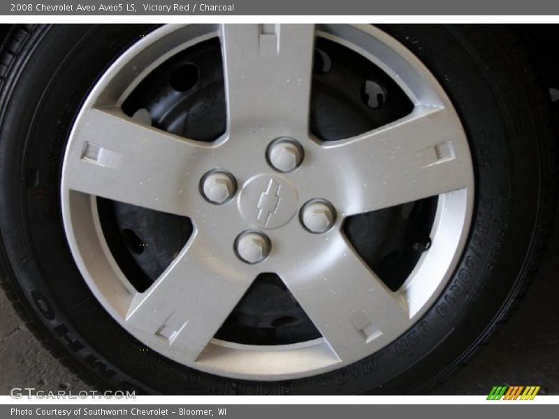 Victory Red / Charcoal 2008 Chevrolet Aveo Aveo5 LS