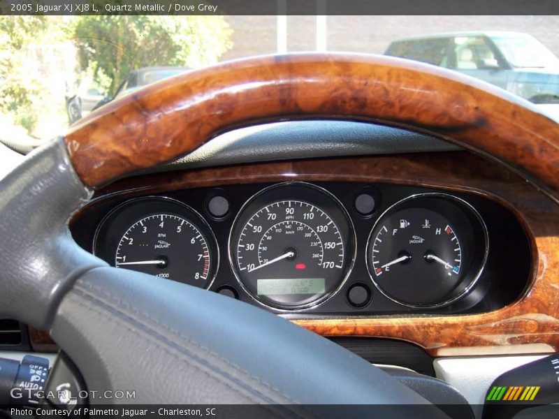 Quartz Metallic / Dove Grey 2005 Jaguar XJ XJ8 L