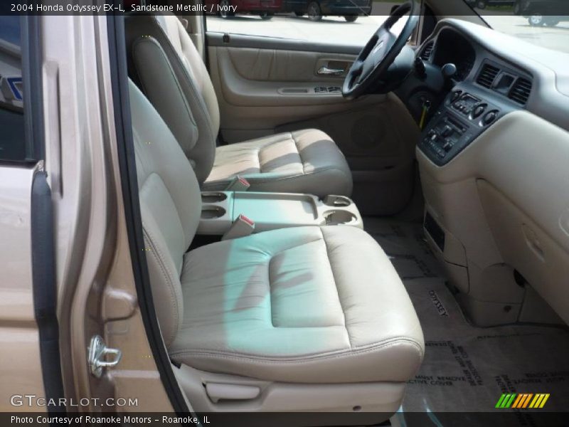 Sandstone Metallic / Ivory 2004 Honda Odyssey EX-L