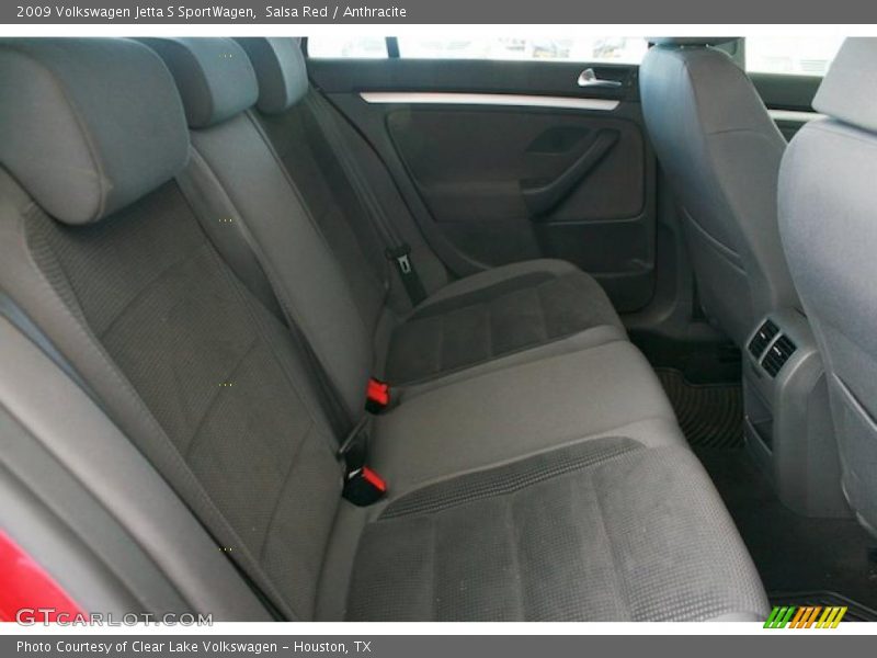 Salsa Red / Anthracite 2009 Volkswagen Jetta S SportWagen