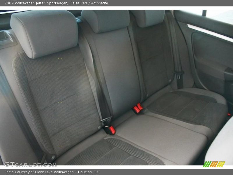 Salsa Red / Anthracite 2009 Volkswagen Jetta S SportWagen