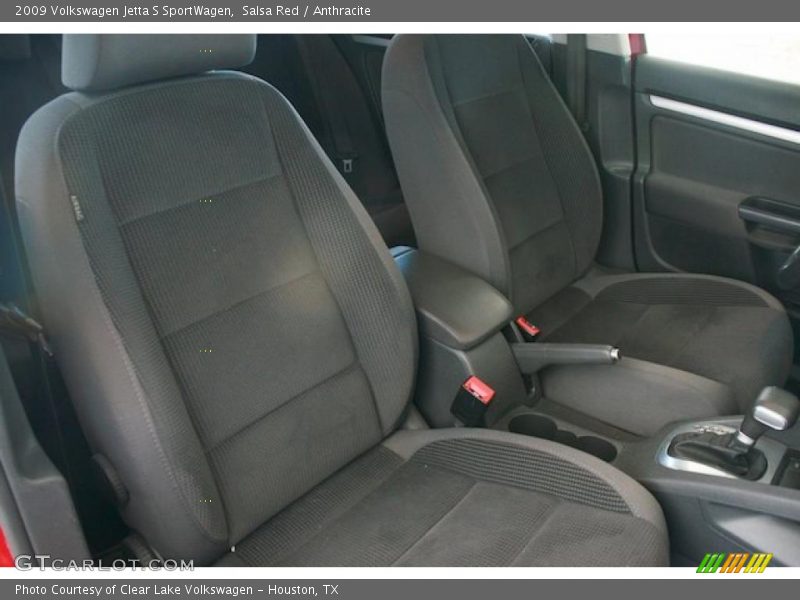 Salsa Red / Anthracite 2009 Volkswagen Jetta S SportWagen
