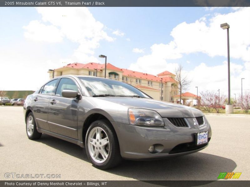 Titanium Pearl / Black 2005 Mitsubishi Galant GTS V6