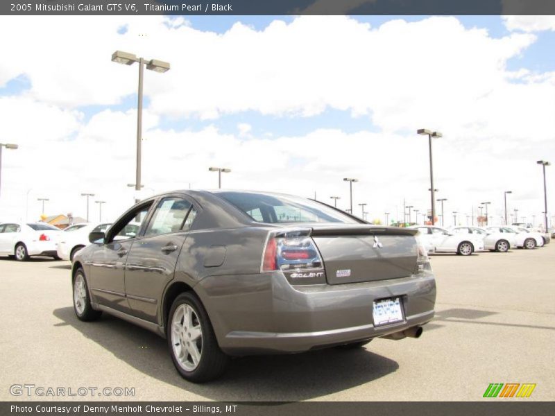 Titanium Pearl / Black 2005 Mitsubishi Galant GTS V6