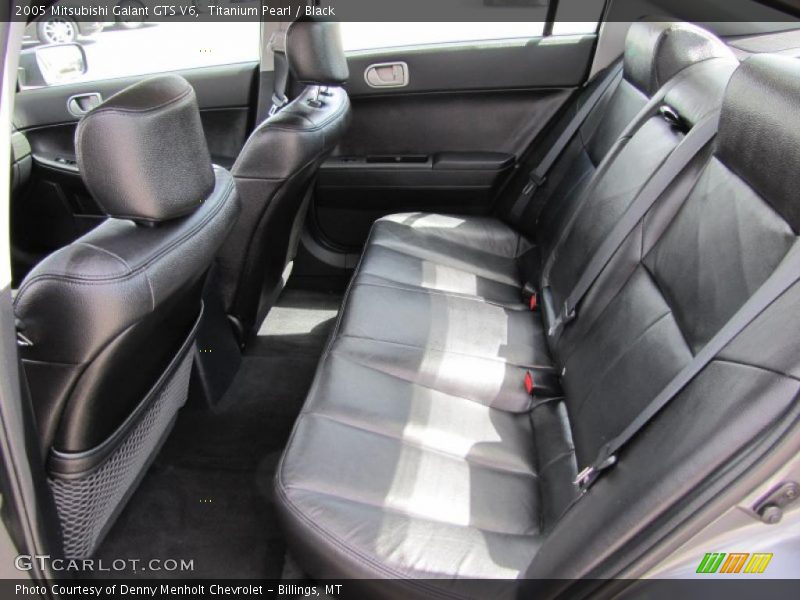 Titanium Pearl / Black 2005 Mitsubishi Galant GTS V6